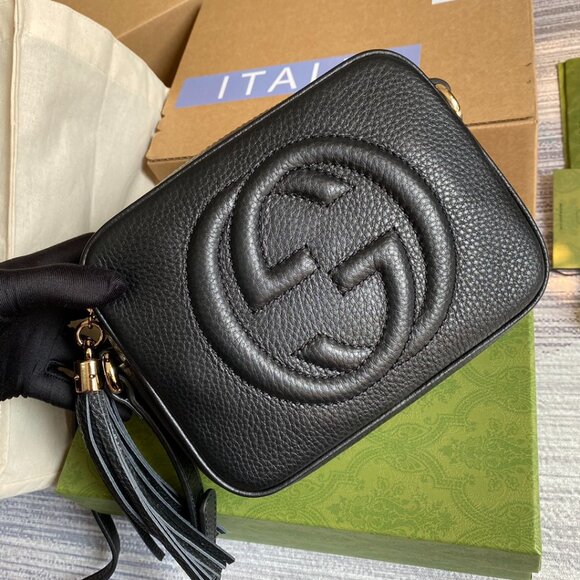 Gucci GG Soho Small Leather Disco Bag - Picture 1 of 7